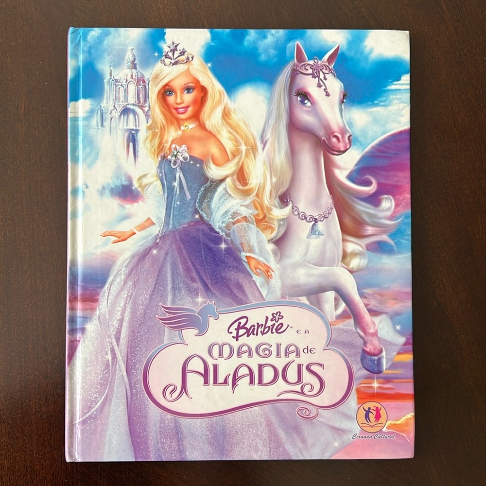 BARBIE e a Magia de Aladus Livro Infantil em Português Book in Portuguese